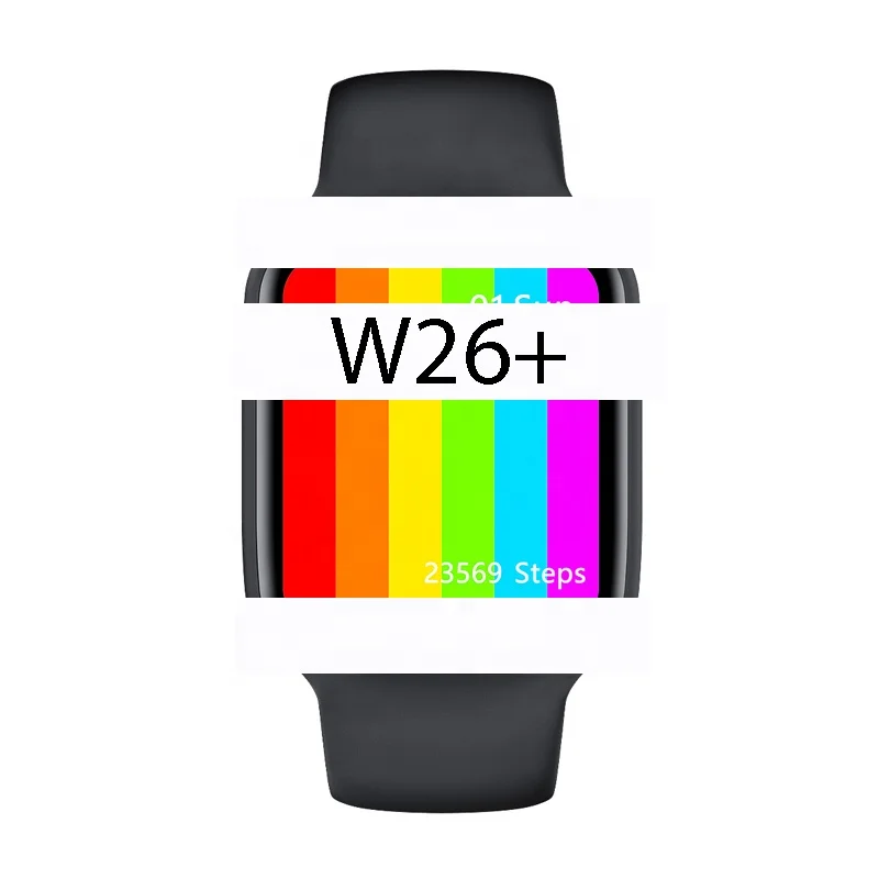 

W26+ band Heart Rate ECG IP68 waterproof call Body temperature reloj inteligente iwo smart watch w26 plus smartwatch series 6