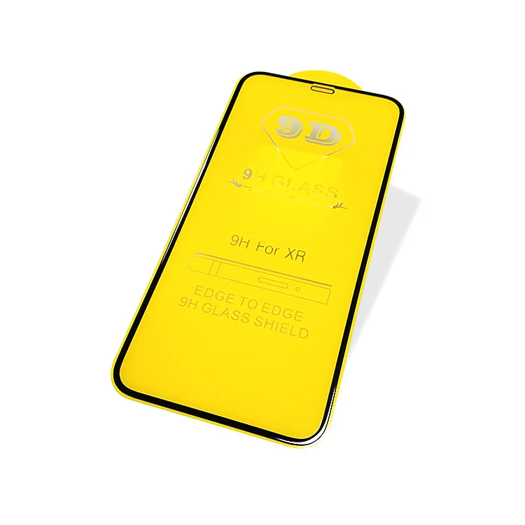 

9H Silk Tempered Glass Screen Protector For iPhone 11 For iPhone 11 Pro Max Black Full Cover Tempered Glass Screen Protector