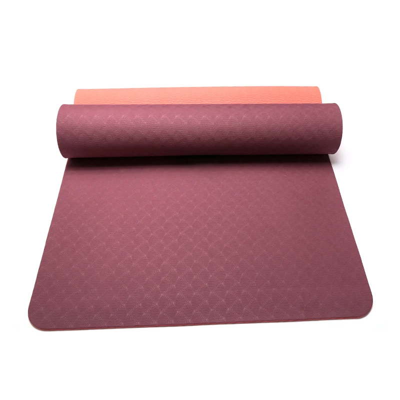 

Keepeak Custom Thick Colorful tpe Eco Friendly Fitness Yoga Mat With Bag