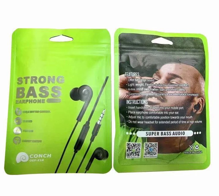 

2021 Hot sell in Africa New Micro Earphone 6U Speaker In-wired Earphone For Oraimo