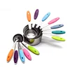 12 pcs Stainless Steel Measuring Spoon And Cup Set With Silicone handle
