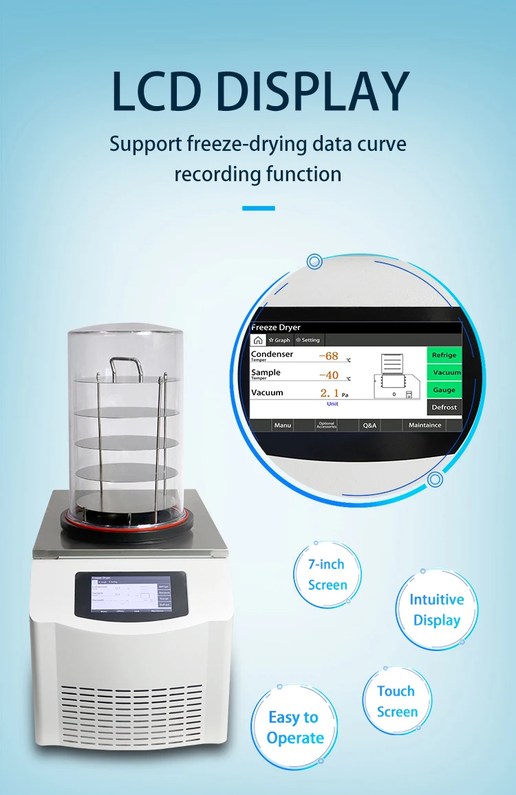 Lyophilizer Freeze Drying Lyophilization Machine