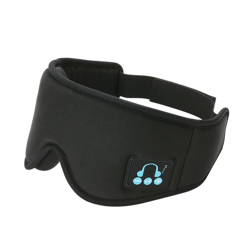 

Comfortable Music Wireless Sleeping Eye Mask Built-in Wireless Headphone Earphone eyemask, Black