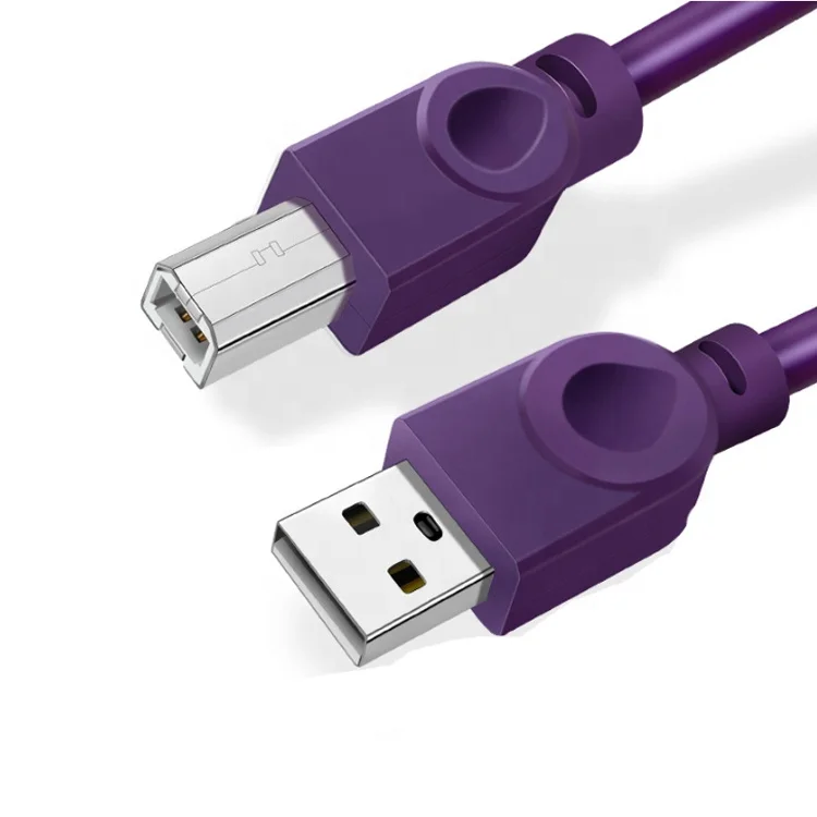 

1.5 meters USB 2.0 Type A male to Type B male printer scanner cable, Blue