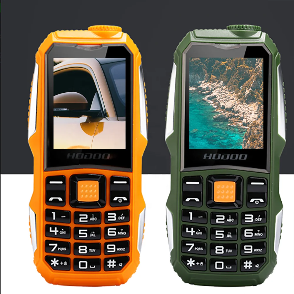 

1.8 inch Big Speakers Original cheap rugged phone with keypad, Black, green,blue