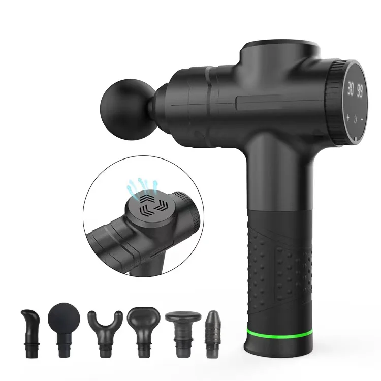 

Factory Direct 30 Speed Muscle Mini Massages Gun for Gym, Black, gray