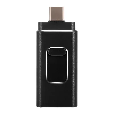 

Multi-Function 4 in 1 USB Flash Drive 32GB 64GB 128GB OTG Micro USB Pendrive Type C For iphone/ipad/pc/Android With Logo