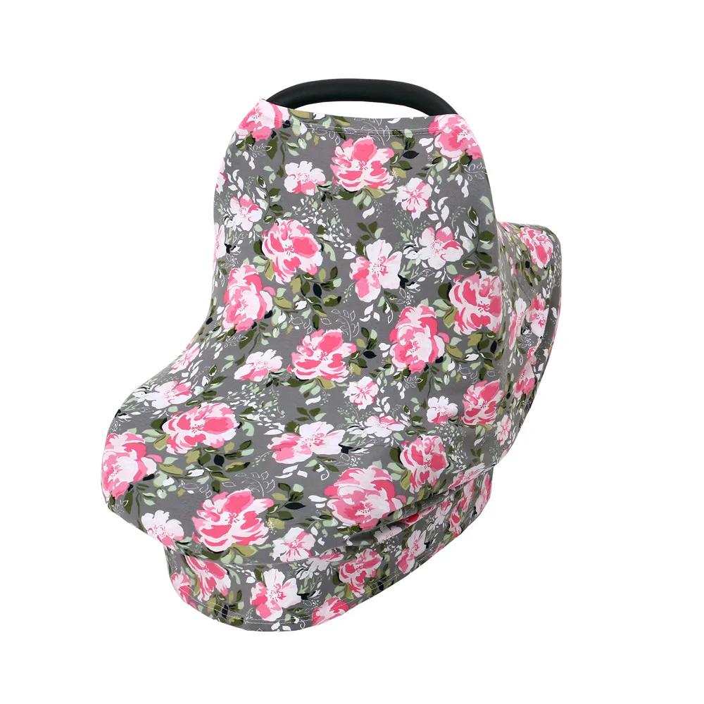 

Multiuse washable apron spandex cotton stroller cover canopy shopping cart cover breastfeeding toddler baby nursing cover scarf