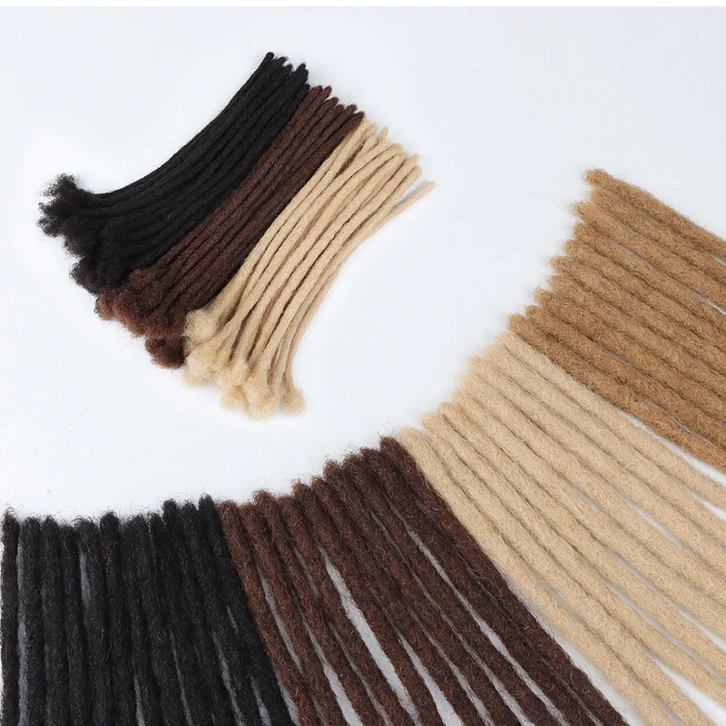 

6 8 inch #4 human hair dreadlock extension |blonde dreadlock| dreadloc extension human hair off black dreadslock for black woman