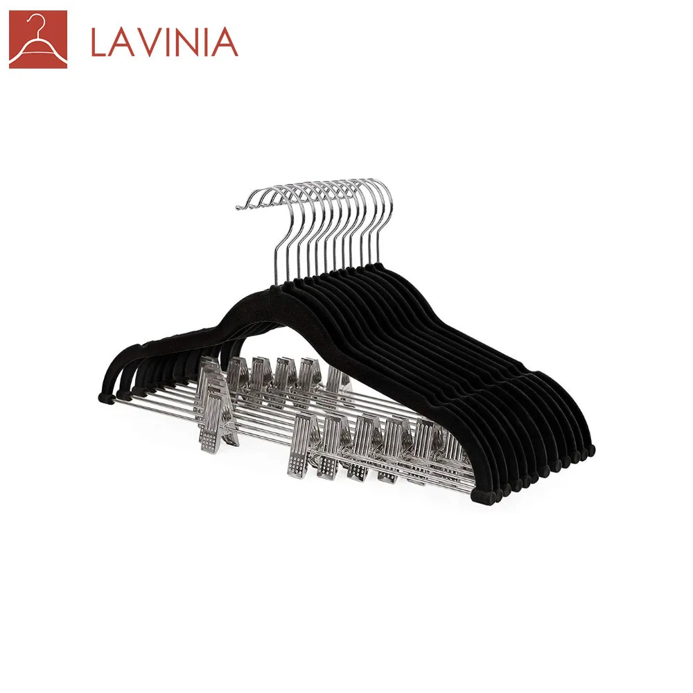 

Good Quality Short Velvet Outdoor Clothes Hangers, Any color