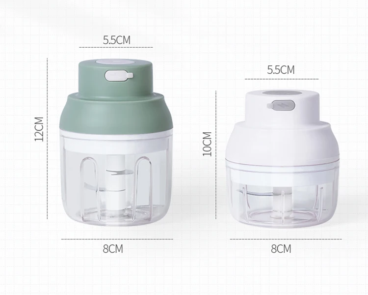 Usb Charging Vegetable Garlic Masher Ginger Chili Meat Crusher Food