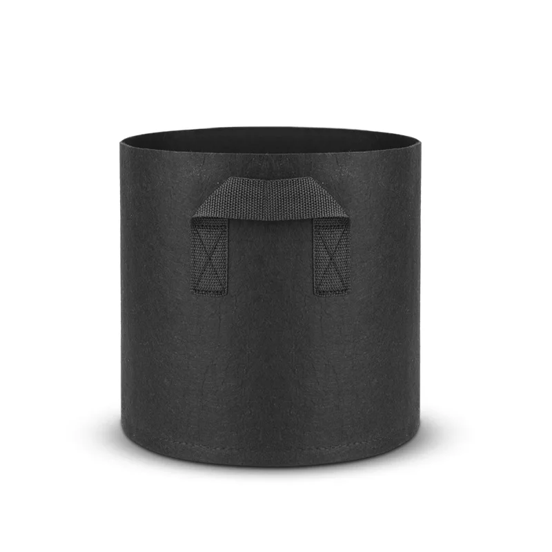 

New Arrival 5 gallon Coir grow bags felt fabric flower pots and planters, Customized color