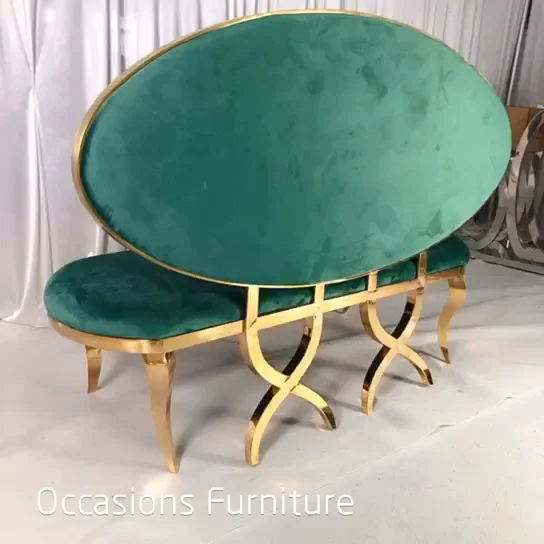 Occasions Furniture Design Oval Egg Sofas Cross Leg Stainless Steel