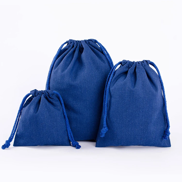 

Personalized Colourful High Quality Soft Fabric Bags Packaging Gift Custom Sublimation Logo Linen Drawstring Bag