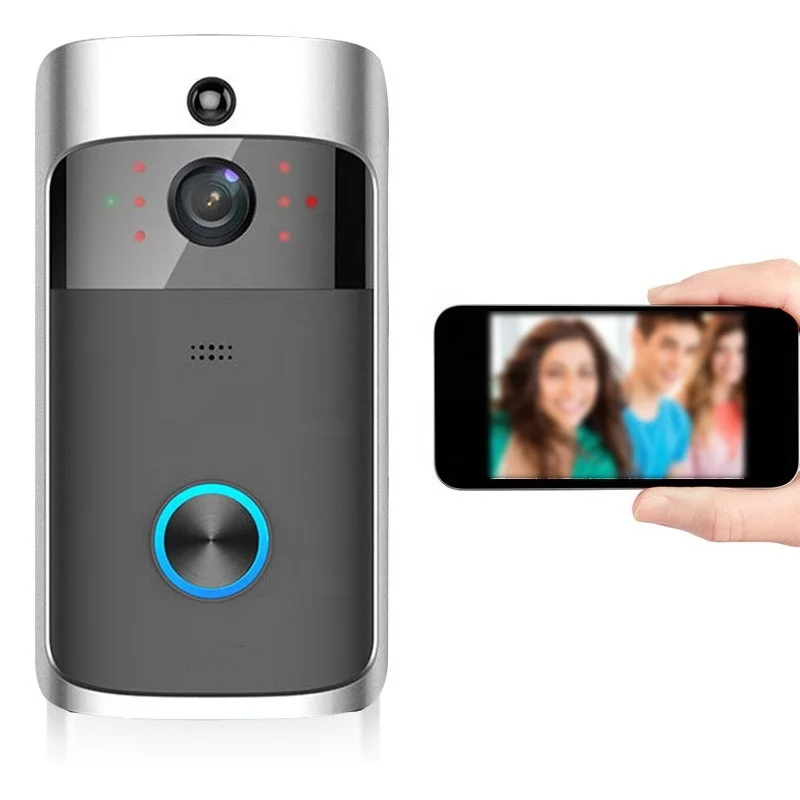 

2021 New Arrivals Wholesale video doorbell v7 Two Way Audio Night Vision video doorbell For Access Control System