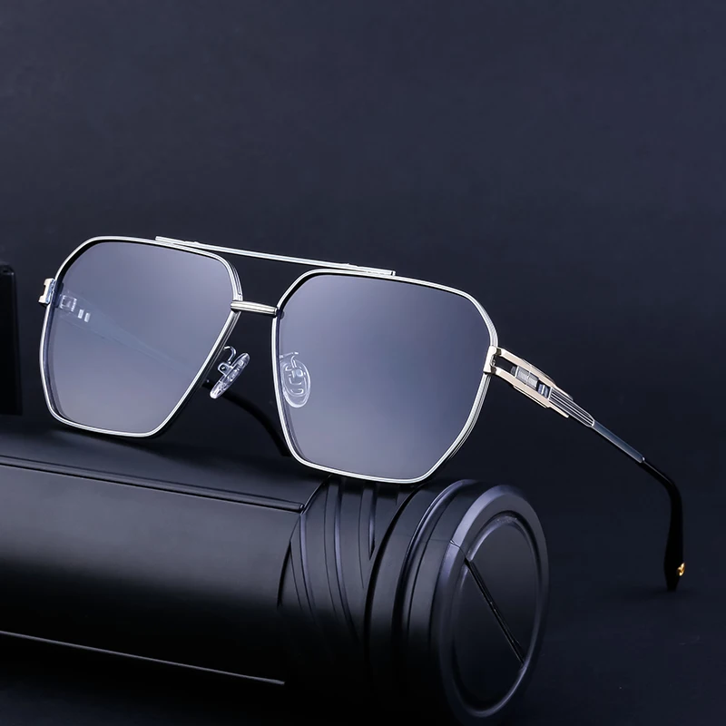 

Partagas Wholesale Fashion Designer Famous Brand Custom Logo Metal Frame UV400 Shades Sun Glasses Sunglasses for Men
