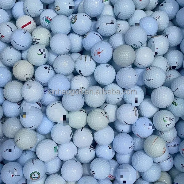 

Promotional Golf Course Logo Used Golf Balls Custom Logo Printing Golf Ball, White/colored