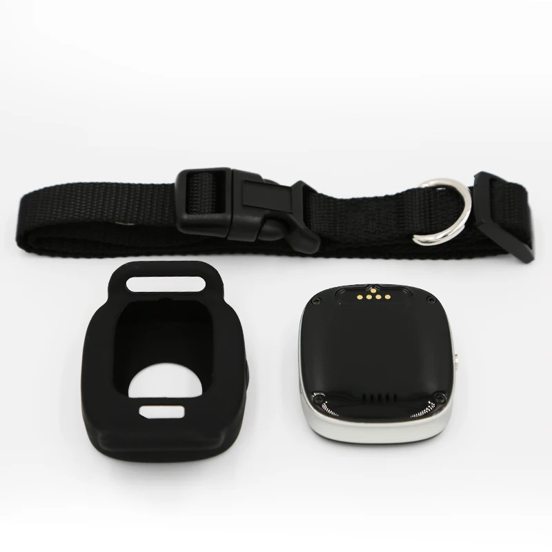 

Pets AI Smart GPS Tracker IP67 Waterproof Adjustable GPS Dog Collar Puppy Dog Cat Tracking Device Anti-Lost Dog Tracker, Black