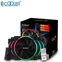 

PCCOOLER 4 Pin 120mm 5v cpu liquid cooler kit with water cooling suit RGB fan Support Intel And AMD