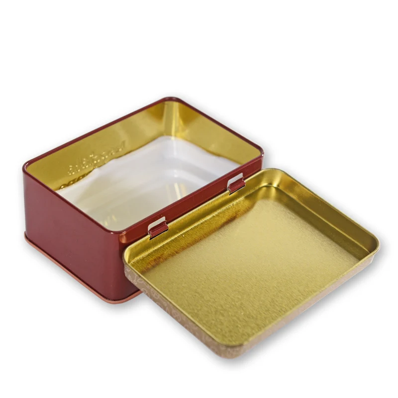 Hot Sale Metal Rectangular Tinbox With Hinged Lid Wholesale - Buy ...