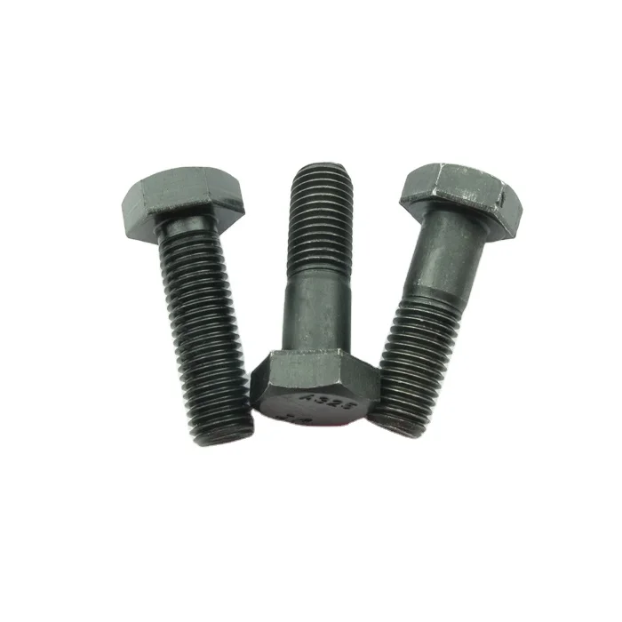 
grade 8 black oxide high strength heavy duty bolts and nuts m20 
