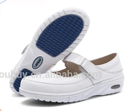 white non skid nursing shoes