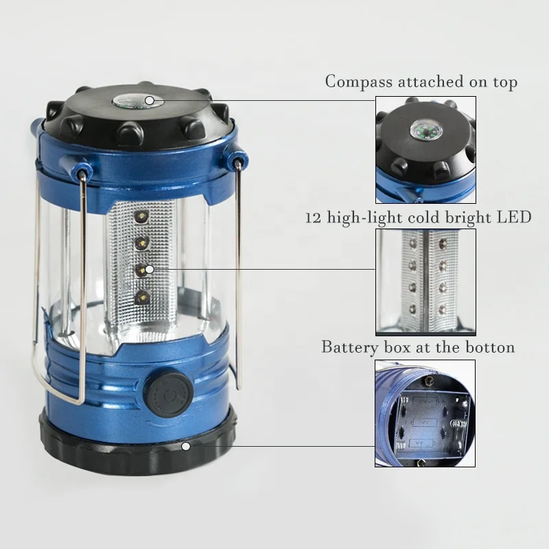Battery Operated Outdoor Portable Abs Camping Light/camping Lamp Light Buy New Arrival 7 Modes