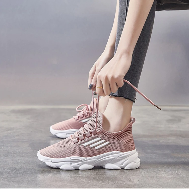 

New Sports shoes for women ladise sneakers casual running shoes, 3 colors