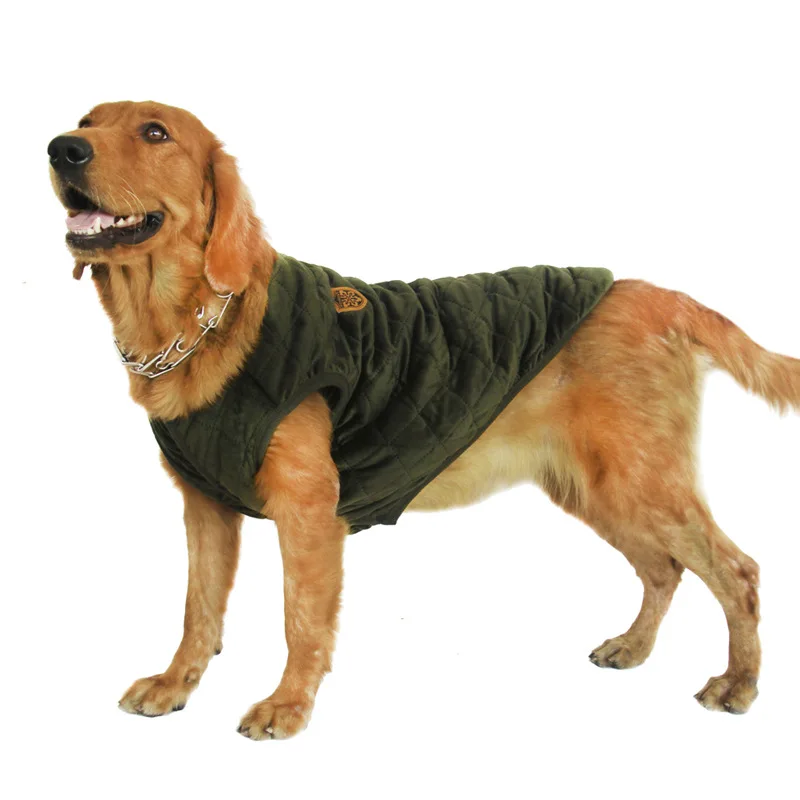 

2021 new design velvet padded dog vest