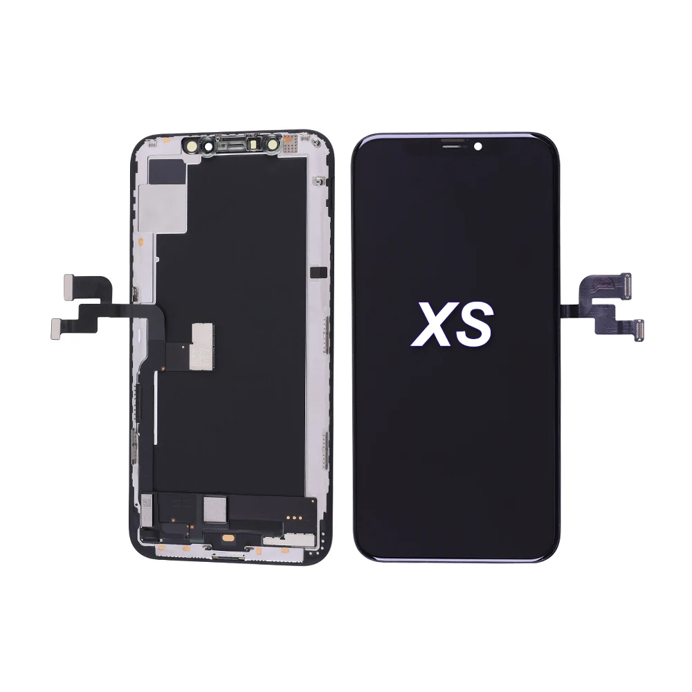 

Guaranteed LCD Screen for iPhone XS LCD OEM Soft Hard GX OLED TFT Incell LCD Display With Digitizer Mobile Phone Screen