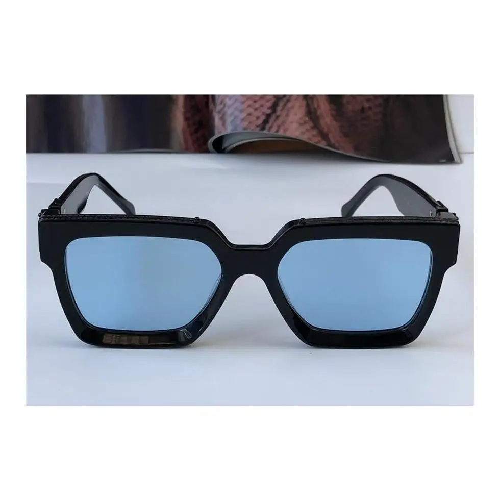 

Men Design Sunglasses Millionaire Square Frame Top Quality Outdoor Avant-Garde Wholesale Style Glasses With Case 96006