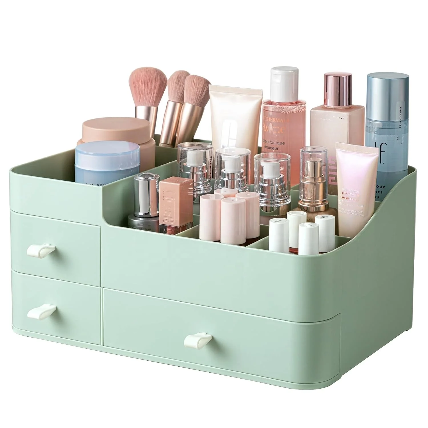 Desk cosmetic storage bin makeup organizer box New Cosmetic Storage Box Organizer Jewelry Makeup organizer makeup storage box