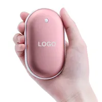 

Portable Mini Heater Usb Rechargeable 5200mah Hand Warmer With Power Bank