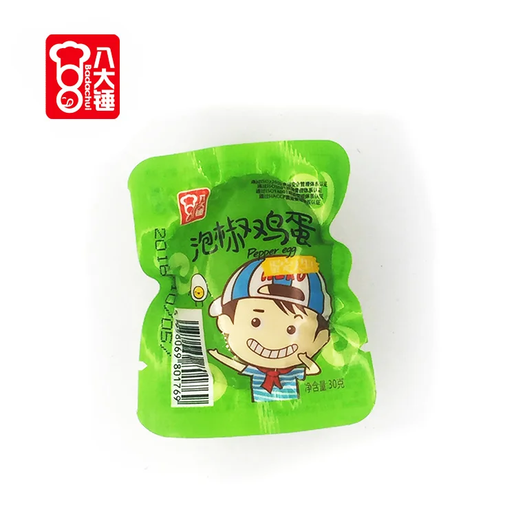 
China wholesale sales supplier pickle baked snacks eggs 