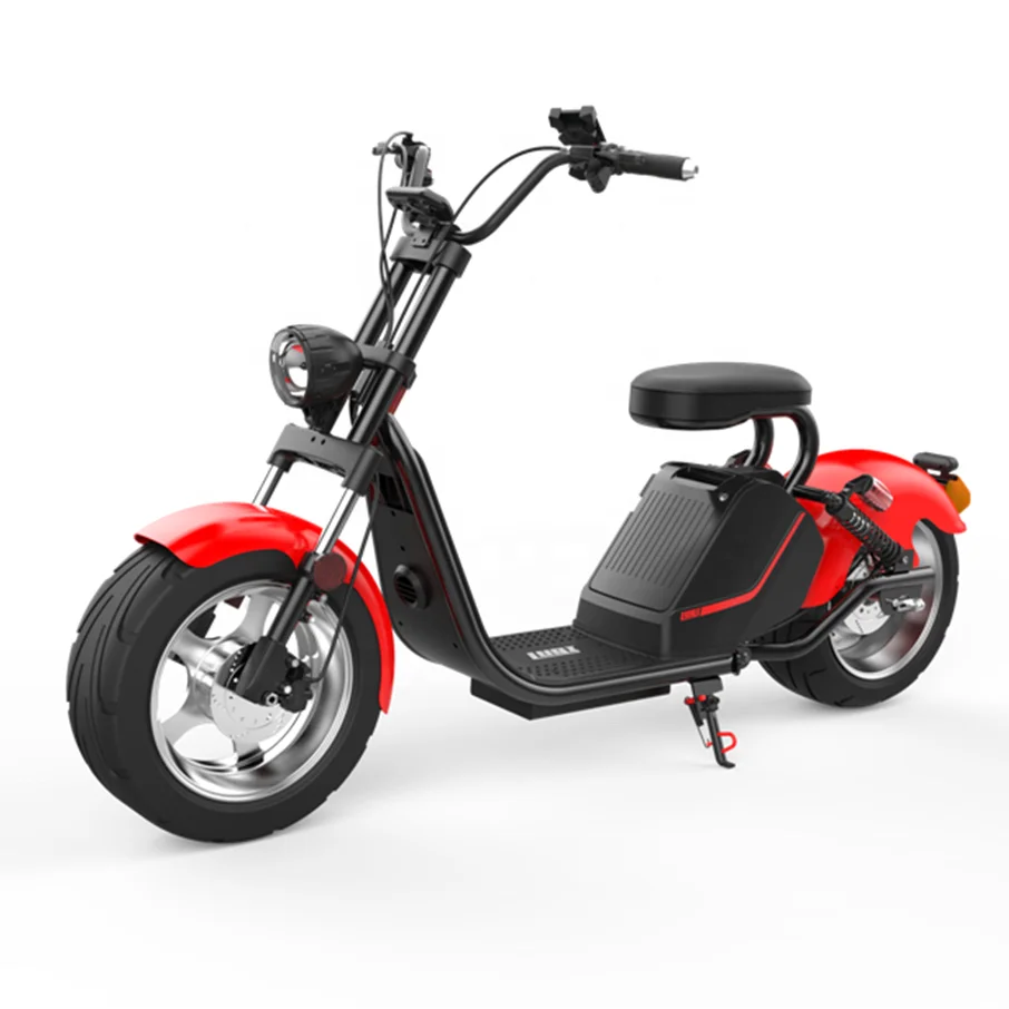

EU warehouse stock available 2000W Citycoco EEC COC electric motorcycle moped scooter for the adults and teenagers, Black orange blue red yellow customized