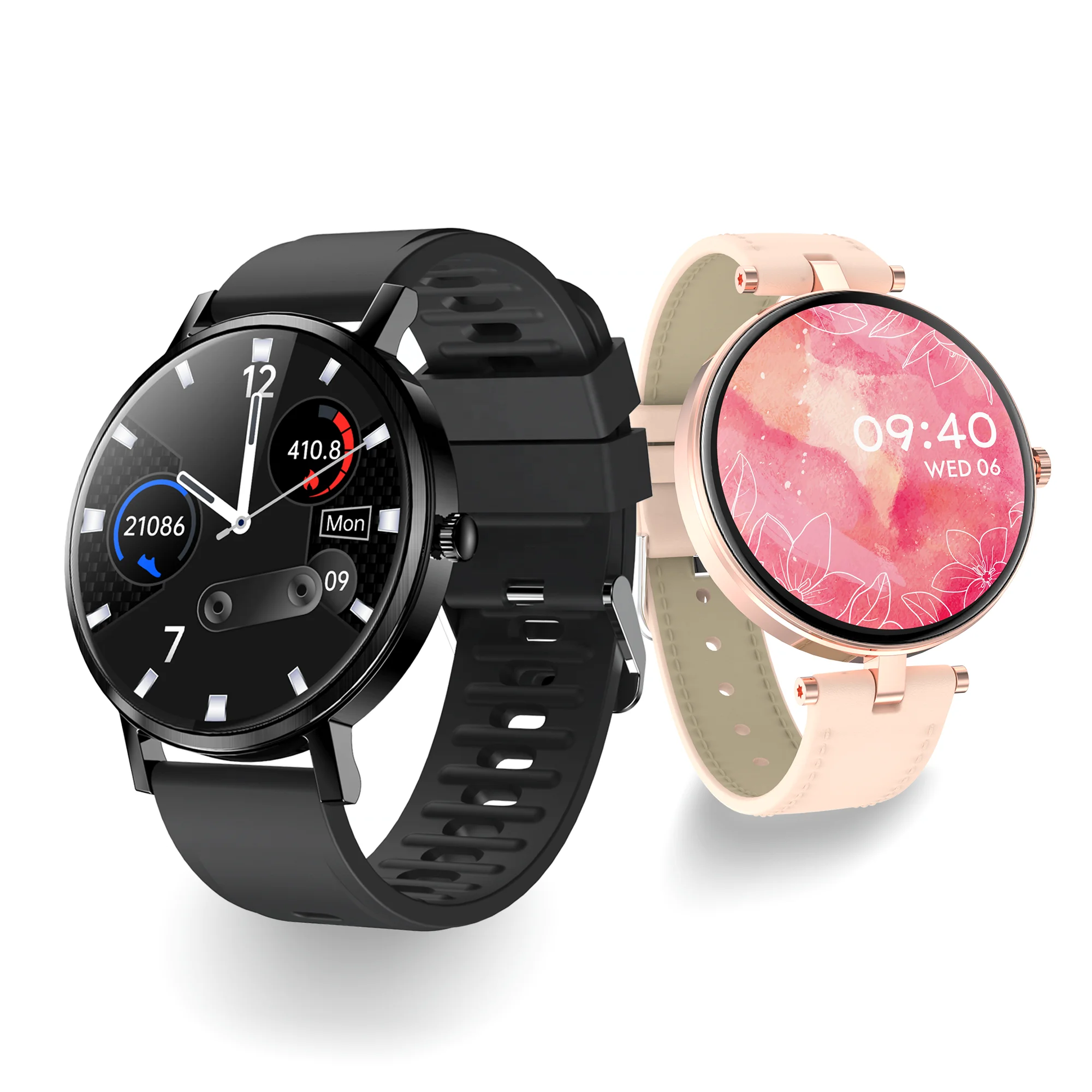 

New Fashion Design Amoled Screen N-F18 Smart Watch Real SPO2 Answer Call Wristwatch Blood Oxygen Monitor with Rotate Button