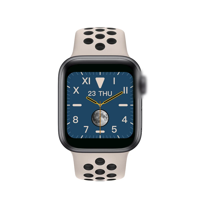 

Wholesale Luxury Reloj Mens Womens Lady Smart Watches Straps Silicone Minimalist T500 Plus 2021 Seri 6 Bands For Apple Huawei