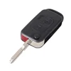 Top quality mb With Infrared Lens hu39 blade 2 button remote shell key for mercedes benz