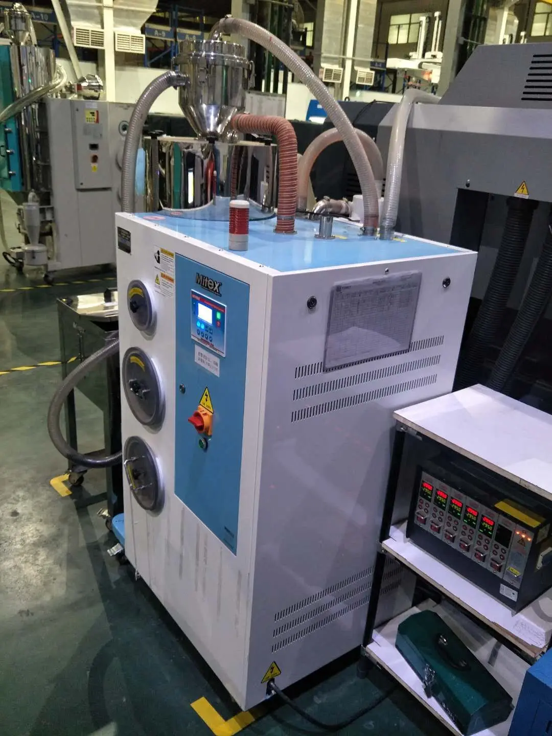 
engineering plastics low dew point 3 in 1 honeycomb dehumidifying dryer 