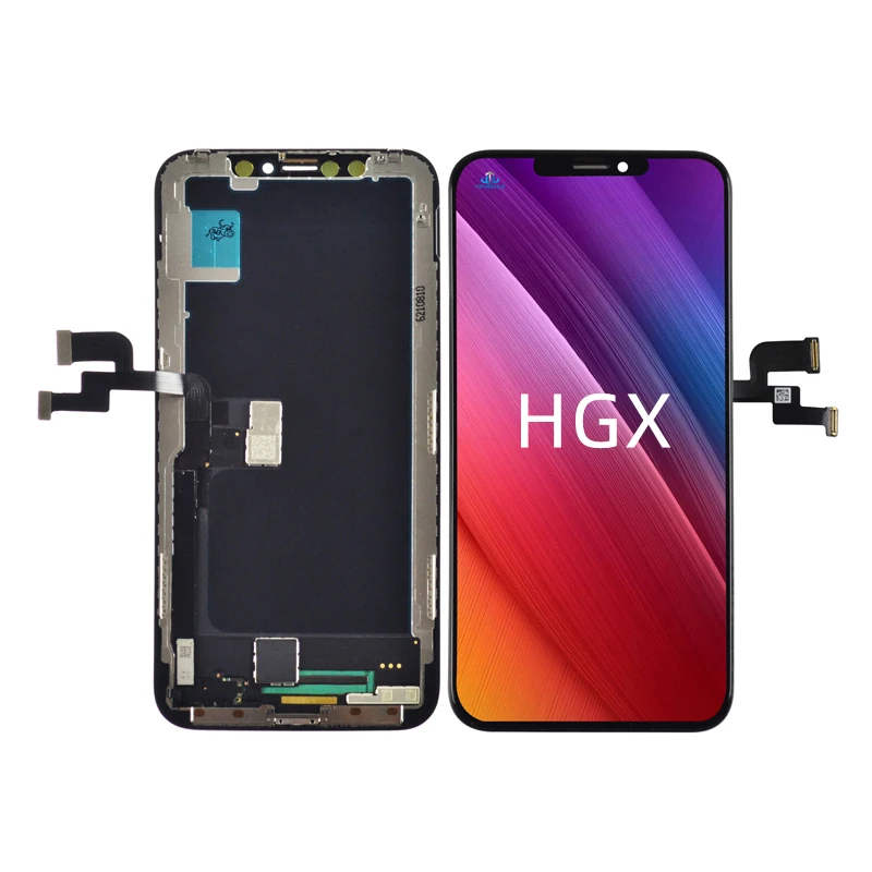 

New arrival HGX IN CELL ekran pantalla ecran tela screen replacement LCD assembly for iPhone X display digitizer complete