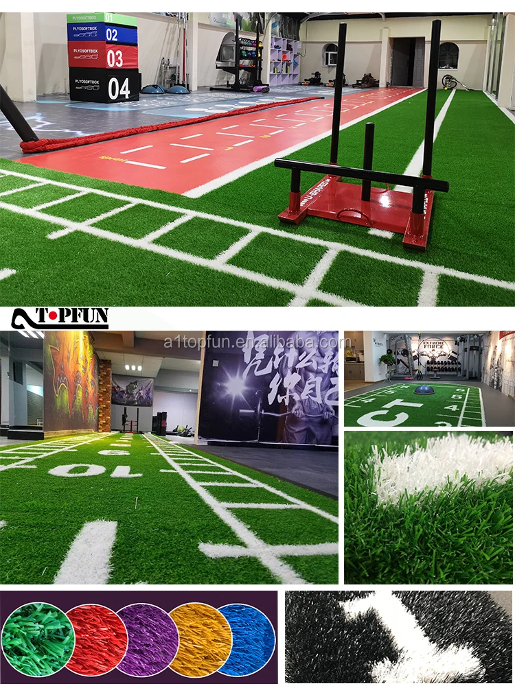 gym sledge turf