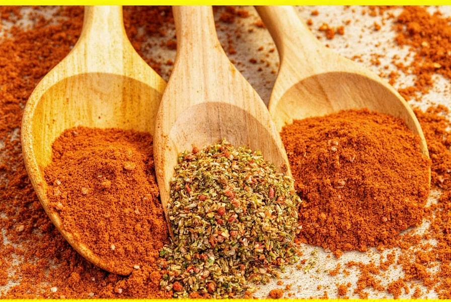 Badia Cajun Seasoning bottle on wooden table