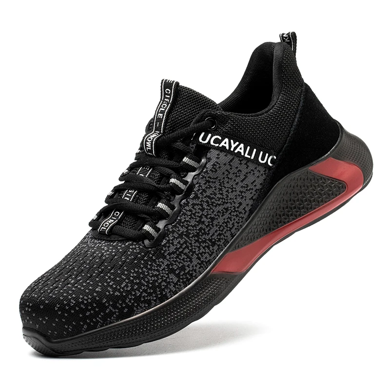 

Men Casual Shoes Breathable Sport Running Shoes Light Weight Walking Shoes Men's Sneakers, As show