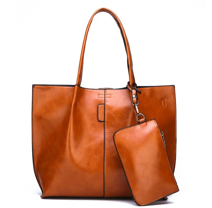 

Wholesale Fashionable Convenient PU Tote Bag, Customizable
