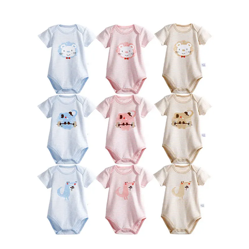 

Baby Clothes Animal Baby Girls' Rompers, Newborn Soft Cotton Baby Bodysuit/