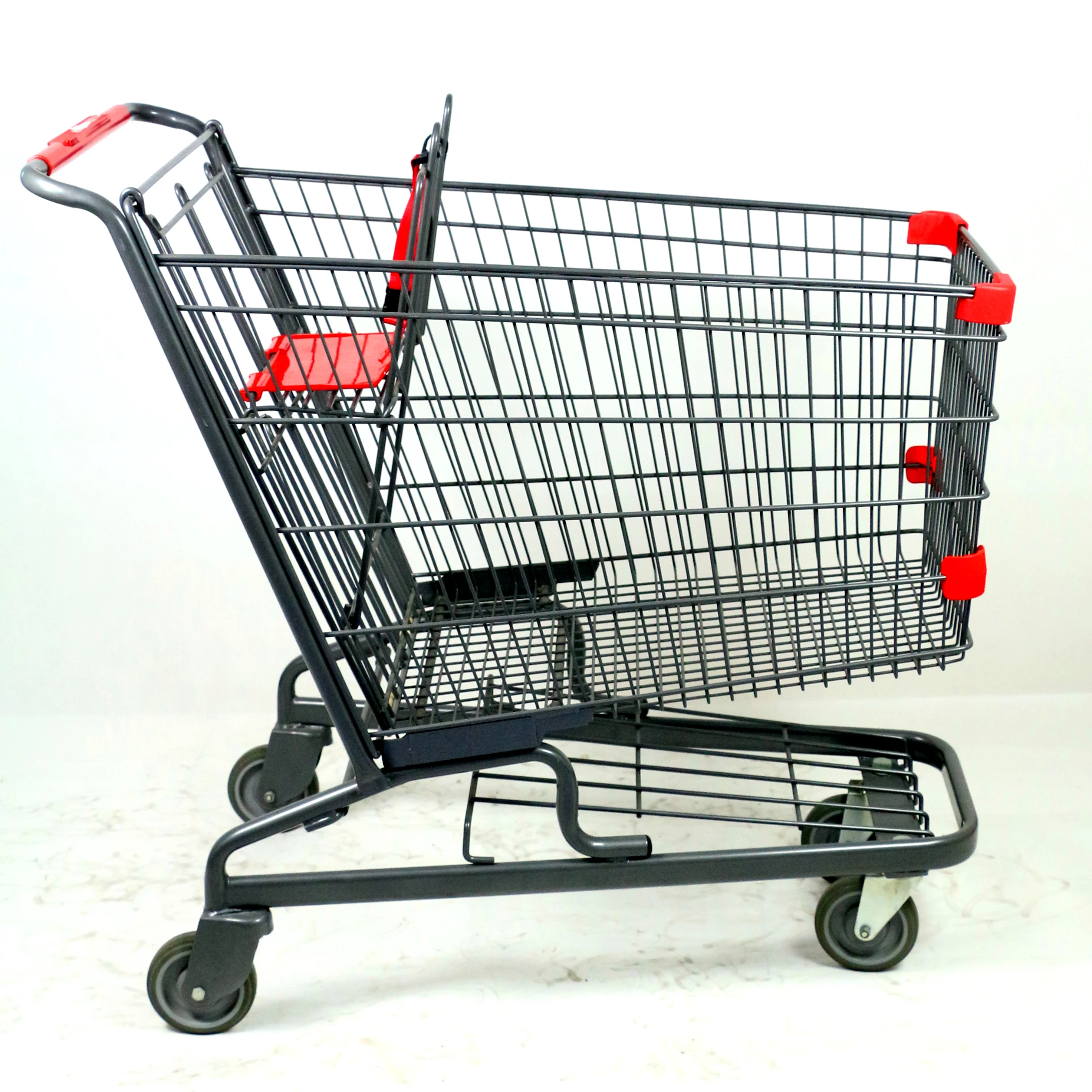 Factory Direct Supermarket Shopping Trolly Cart Metal Personal Wire