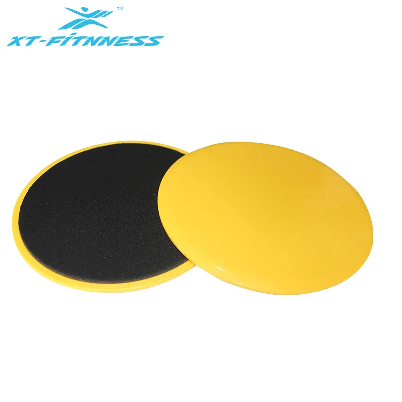 

China Supplier Wholesale Fitness Gliding Discs Training Equipment, Yellow