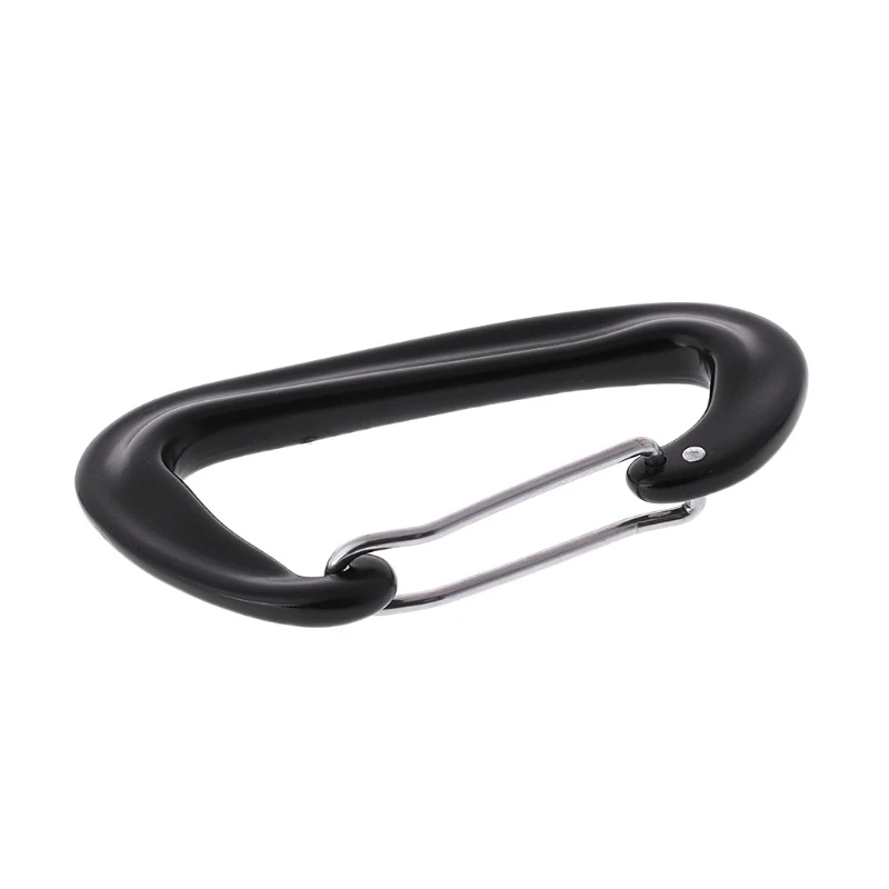 

Aviation Aluminum D Shape Carabiner 12KN Hammock Safety Clasp Climbing, Customized color