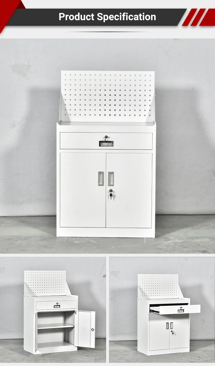 Sanjian factory heavy duty grey workshop metal tool cabinet 1 drawer mobile garage storage tool cabinet with hand tool set