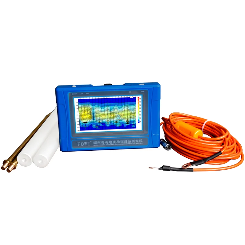 

PQWT-TC500 Automatic Mapping Water Detector Water Sensor Detector for 500m Depth Testing Equipment